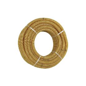 ROLLO DE TUBO DE ASPIRACIÓN ESPIRAL AMARILLO Ø80 MM 25 M