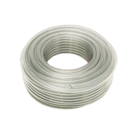 MANGUERA PVC MONOCAPA CRISTAL 7X10MM/100M
