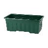 JARDINERA VERDE  MODELO AZAHAR 40 X 20 X 15.5 CMVENTA UNITARIA