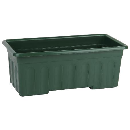 JARDINERA VERDE  MODELO AZAHAR 50 X 21.5 X 16 CM   CAJA 12 UNID.