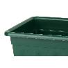 JARDINERA VERDE  MODELO AZAHAR 50 X 21.5 X 16 CM   CAJA 12 UNID.