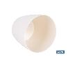 MACETA CAMELIA COLOR CREMA 18X17.8CM VENTA UNITARIA