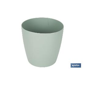 MACETA CAMELIA COLOR VERDE TURQUESA 25X23.6CM VENTA UNITARIA