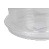 MACETA ORQUIDEA TRANSPARENTE 23.5X20+ PLATO 20CM VENTA UNITARIA