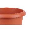 MACETA MARRON MODELO GARDENIA 22X18+PLATO18.5CM   CAJA 12 UNID.