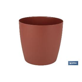 MACETA CAMELIA DE COLOR ARCILLA 30 X 28 CM VENTA UNITARIA