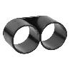 TAPON DOBLE ANILLO PE Ø16MM   CAJA 100 UNID.