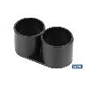 TAPON DOBLE ANILLO PE Ø16MM VENTA UNITARIA