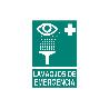 SEÑAL LUMINISCENTE 297X210MM. LAVAOJOS DE EMERGENCIA PICTOGRAMA + TEXTO
