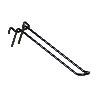 GANCHOS AZUL BLISTER DOBLE VARILLA 22CM