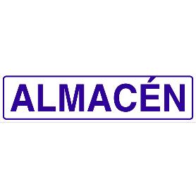 SEÑAL GLASSPACK ADHESIVA 175X45MM. ALMACÉN