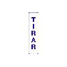 SEÑAL GLASSPACK ADHESIVA 175X45MM. TIRAR