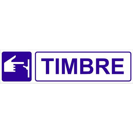 SEÑAL GLASSPACK ADHESIVA 175X45MM. TIMBRE