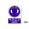 SEÑAL POLIESTIRENO 420X297MM USO OBLIGATORIO DE PROTECTOR AUDITIVO