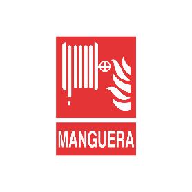 SEÑAL LUMINISCENTE 297X210MM. MANGUERAS DE COMPRESOR