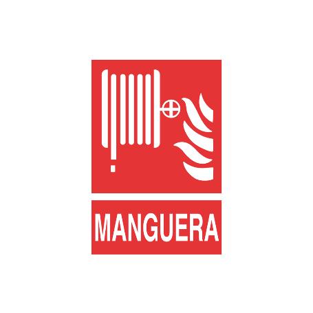 SEÑAL LUMINISCENTE 297X210MM. MANGUERAS DE COMPRESOR