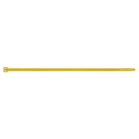 BOLSA 100 BRIDAS NYLON AMARILLA 4,8*290 BC48290AM