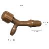 GRIFO BARRIL PLÁSTICO NÚMERO 2 PARA 150 LITROS