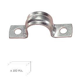 GRAPA METALICA 2 PATAS     30 MM. WOLFPACK CAJA 100 UNIDADES