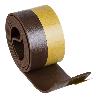 GEKO BAJO PUERTA ADH PVC 28MM PERFIL PVC ROLLO 1M MARRON 1400-18