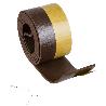GEKO BAJO PUERTA ADH PVC 28MM PERFIL PVC ROLLO 1M MARRON 1400-18