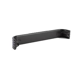 TIRADOR ZAMAK/PORCELANA MODELO TABOR ACABADO NEGRO DISTANCIA 0MM-1 AGUJERO