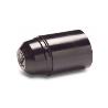 PORTALAMPARA LISO E27 BAQ.NEGRO (REF.161)