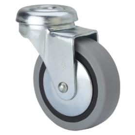 RUEDA GOMA CON AGUJERO 60 MM. SIN FRENO 75231