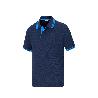 POLO M/CORTA ELITE MARINO-AZUL T-L