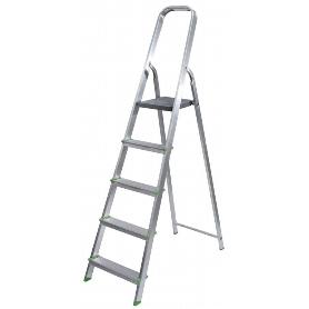 ESCALERA ALUMINIO 5 PELDAÑOS