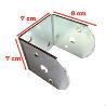 SOPORTE VIGA INCLINADO SV1 70X70X80 ZINCADO