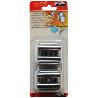 CUELGA ESC.SIMPLE INOX (2 UDS)