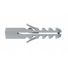 TACO GRIS NYLON  4X20 MM.100UD