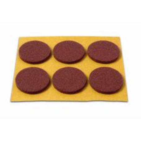 DESLIZAD. 6DISC.30MM.MARRON 7075