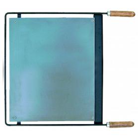 PLANCHA BARBAC.INOX 46.5X41