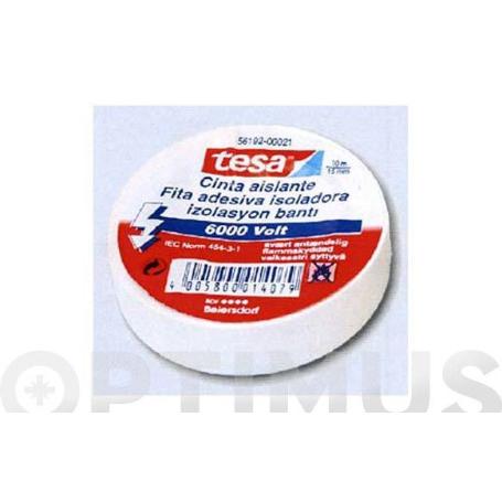 CINTA AISLANTE TESA 20X19 BLAN.X10 UDS.