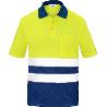 POLO A.V.BICOLOR M/C L3000 T-XXL