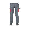 PANTALON SUPERTOP GRIS-NARANJA T-48