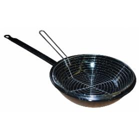 SARTEN FREID.ESMALT.C/CEST.24CMS.