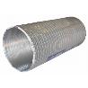 TUBO ALUM.FLEXIBLE 110MM.BLANCO 3MTS.
