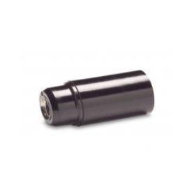 PORTALAMPARA LISO E14 BAQ.NEGRO (REF.461)