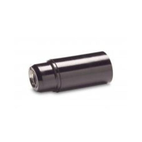 PORTALAMPARA LISO E14 BAQ.NEGRO (REF.461)