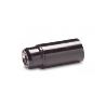 PORTALAMPARA LISO E14 BAQ.NEGRO (REF.461)