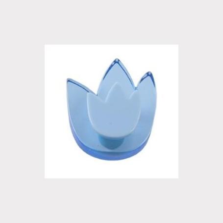 POMO TULIPAN AZUL METACRILATO