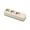 BASE MULTIPLE 3 TOMAS S/CABLE (REF.2503)