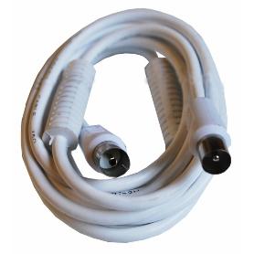 CONEX.TV M/H 5MT.BLANCO CON FILTRO