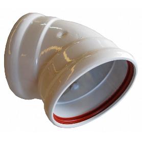CODO ALUM.45º-125