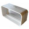 EMPALME RECTANGULAR 110X55