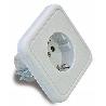 BASE EMPOTRAR T/T PORCELANA 16A-250V (REF.2300)