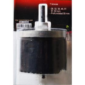 BROCA 7 SIERRAS 26-63 MM